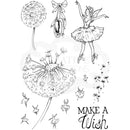 Pink Ink Designs Dandelion Ballet A5 Clear Stamp by Creative Expressions - Craftywaftyshop