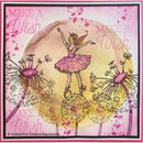Pink Ink Designs Dandelion Ballet A5 Clear Stamp by Creative Expressions - Craftywaftyshop
