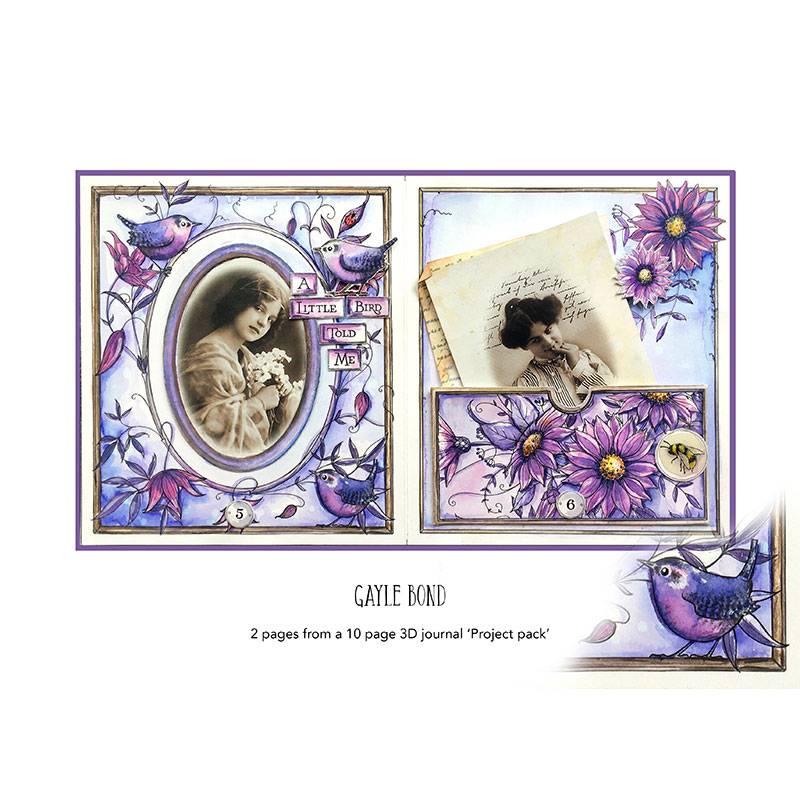 Pink Ink Designs Paper Kit Art Journal - Craftywaftyshop