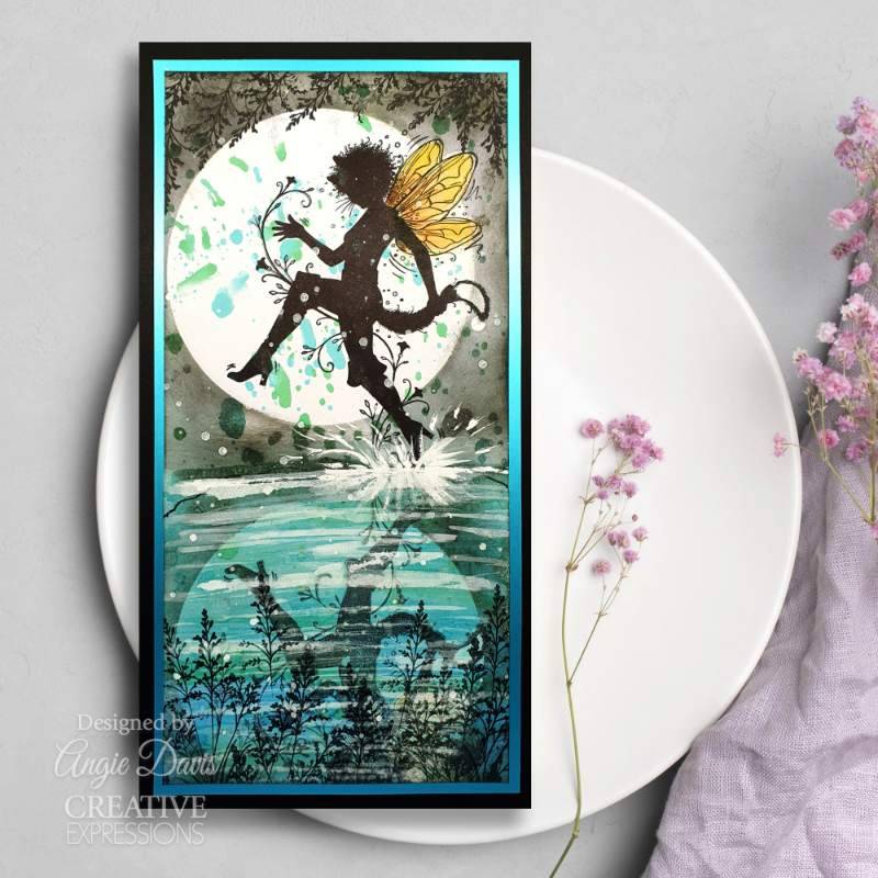 Pink Ink Designs Puss In Boots 6 in x 8 in Clear Stamp Set - Craftywaftyshop