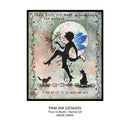 Pink Ink Designs Puss In Boots 6 in x 8 in Clear Stamp Set - Craftywaftyshop