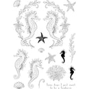 Pink Ink Designs Seas The Day 6 in x 8 in Clear Stamp Set - Craftywaftyshop