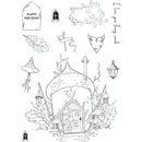 Pink Ink Designs Shine A Light 6 in x 8 in Clear Stamp Set - Craftywaftyshop