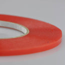 Red Liner Double Sided Polyester Transparent Tape 3mm x 50m - Craftywaftyshop
