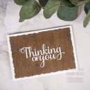 Rustic Timber 5 3/4 in x 4 I/2 in Pre-Cut Rubber Stamp by Creative Expressions - Craftywaftyshop