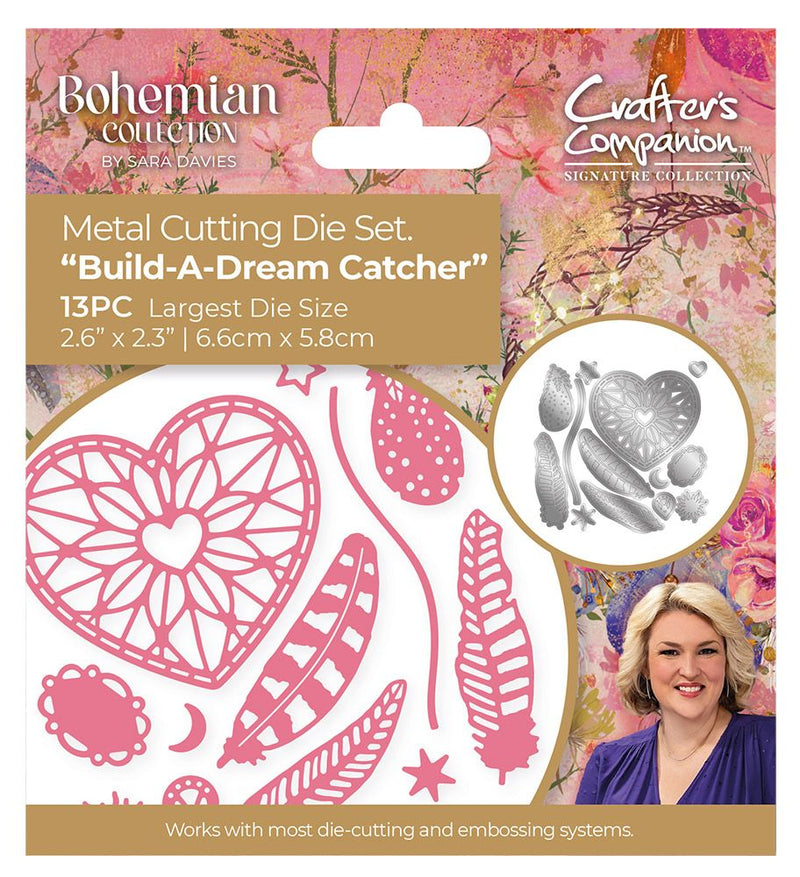 Sara Signature Bohemian Die Build-A-Dreamcatcher by Crafters Companion - Craftywaftyshop