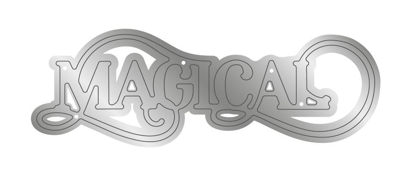 Sara Signature Once Upon A Time You Are Magical Stamp and Die by Crafters Companion - Craftywaftyshop