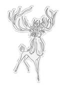 Sara Signature The Snow Queen Stamp and Die - Midnight Sleigh Ride by Crafters Companion - Craftywaftyshop