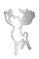 Sara Signature The Snow Queen Stamp and Die - Midnight Sleigh Ride by Crafters Companion - Craftywaftyshop