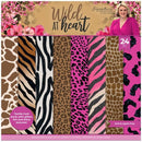 Sara Signature Wild at Heart 8” x 8” Special Effects Pad - Craftywaftyshop