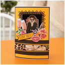 Sara Signature Wild at Heart Stencil and Clear Acrylic Stamp Glamour Girl - Craftywaftyshop