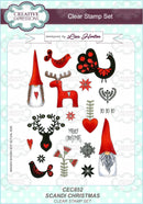 Scandi Christmas A5 Clear Stamp Set by Creative Expressions