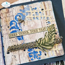 Script from the past Stamp Set by Elizabeth Craft Designs - Craftywaftyshop