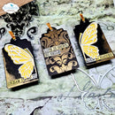 Script from the past Stamp Set by Elizabeth Craft Designs - Craftywaftyshop