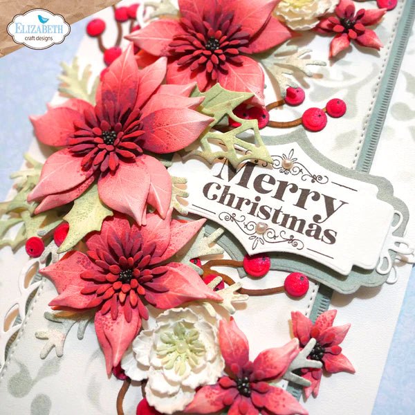 Seasonal Sentiments Stamp Set by Elizabeth Craft Designs - Craftywaftyshop
