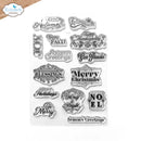 Seasonal Sentiments Stamp Set by Elizabeth Craft Designs - Craftywaftyshop