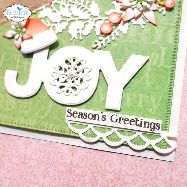 Seasonal Sentiments Stamp Set by Elizabeth Craft Designs - Craftywaftyshop