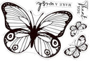 Sheena Douglass Bold Butterflies Stamp and Die Peacock Butterfly - Craftywaftyshop