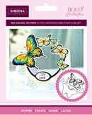 Sheena Douglass Bold Butterflies Stamp and Die Red Admiral Butterfly - Craftywaftyshop