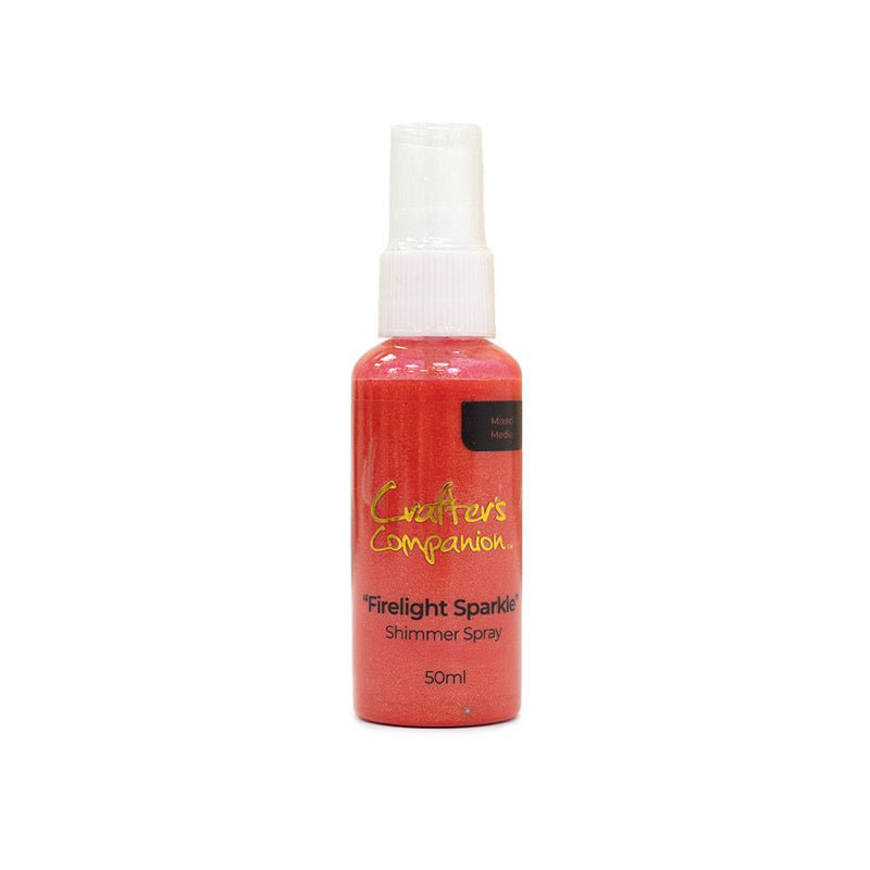 Shimmer Spray - Firelight Sparkle by Crafters Companion - Craftywaftyshop