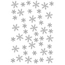 Snow Storm Background 6 in x 4 in Pre Cut Rubber Stamp by Sam Poole - Craftywaftyshop