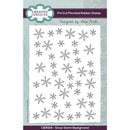 Snow Storm Background 6 in x 4 in Pre Cut Rubber Stamp by Sam Poole - Craftywaftyshop