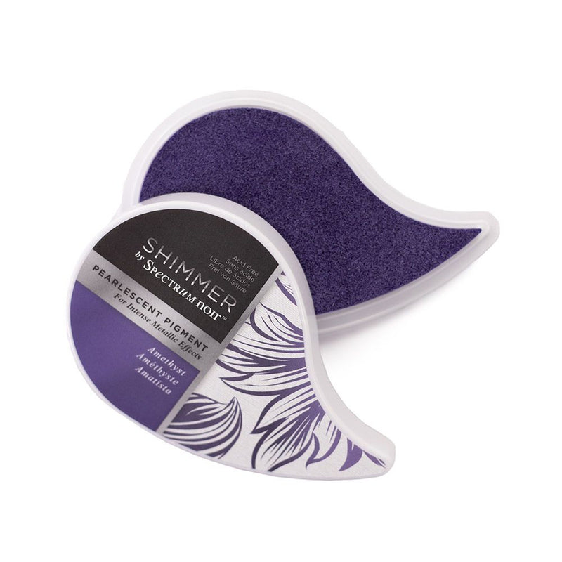 Spectrum Noir Shimmer Pearl Inkpad Amethyst by Crafters Companion - Craftywaftyshop