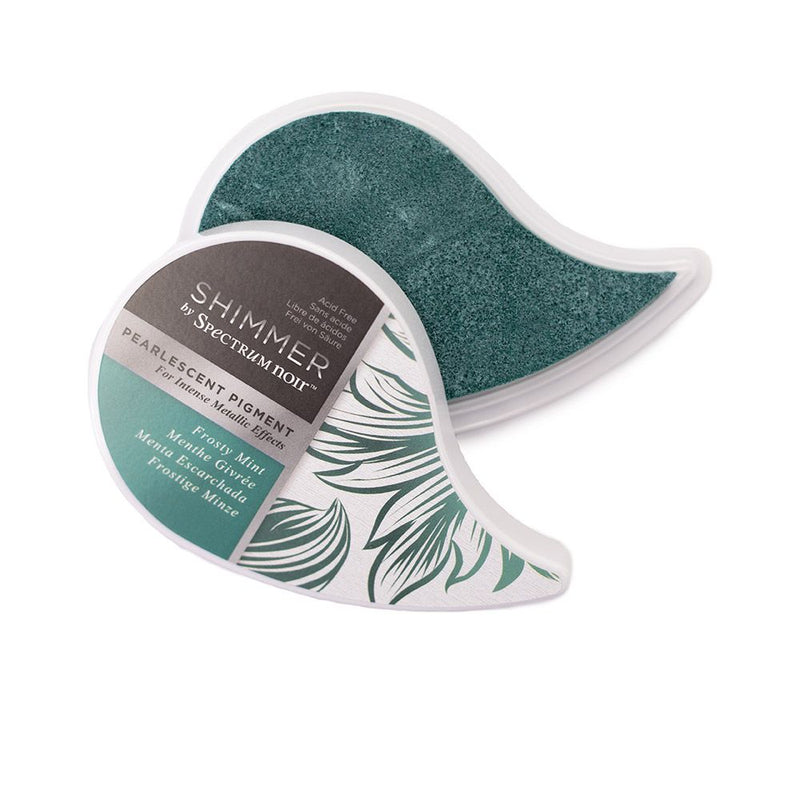 Spectrum Noir Shimmer Pearl Inkpad Frosty Mint by Crafters Companion - Craftywaftyshop