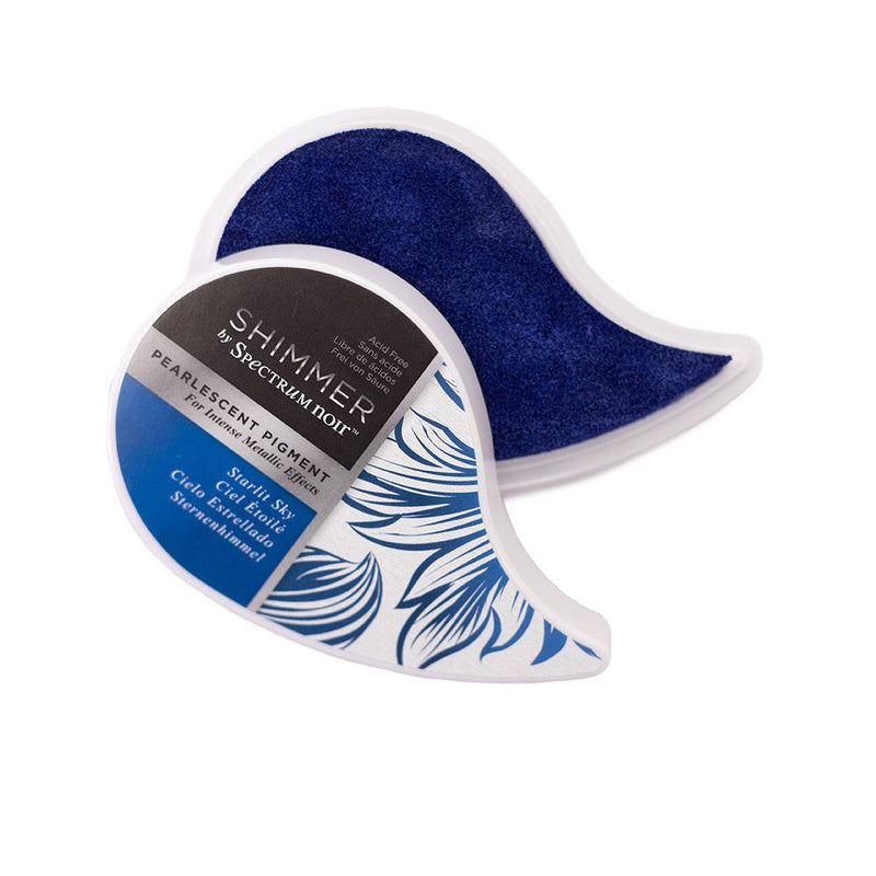 Spectrum Noir Shimmer Pearl Inkpad Starlit Sky by Crafters Companion - Craftywaftyshop