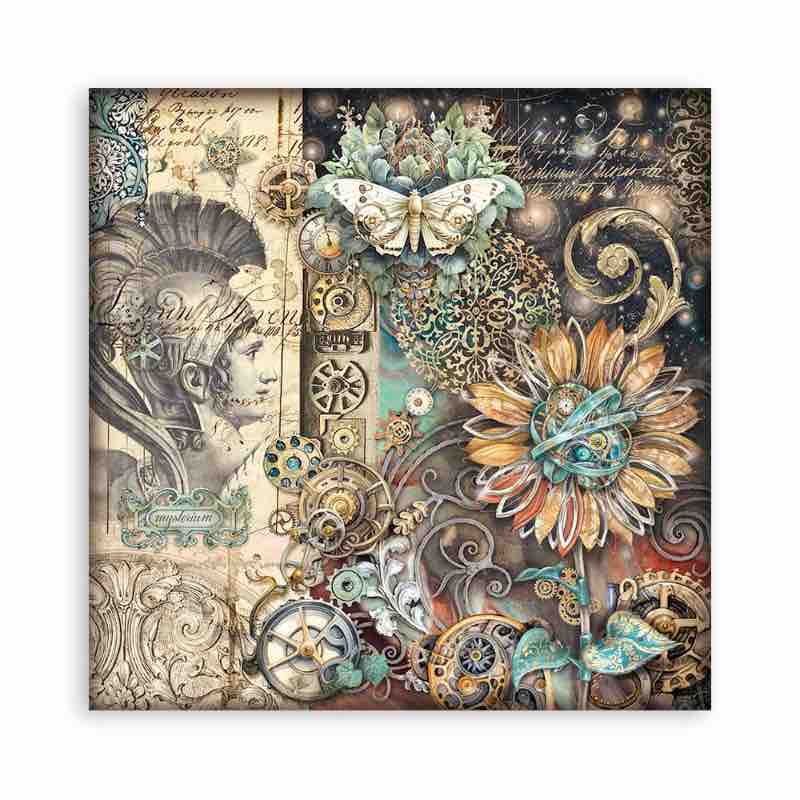Stamperia Scrapbooking Pad (12″x12″) Sir Vagabond In Fantasy World - Craftywaftyshop