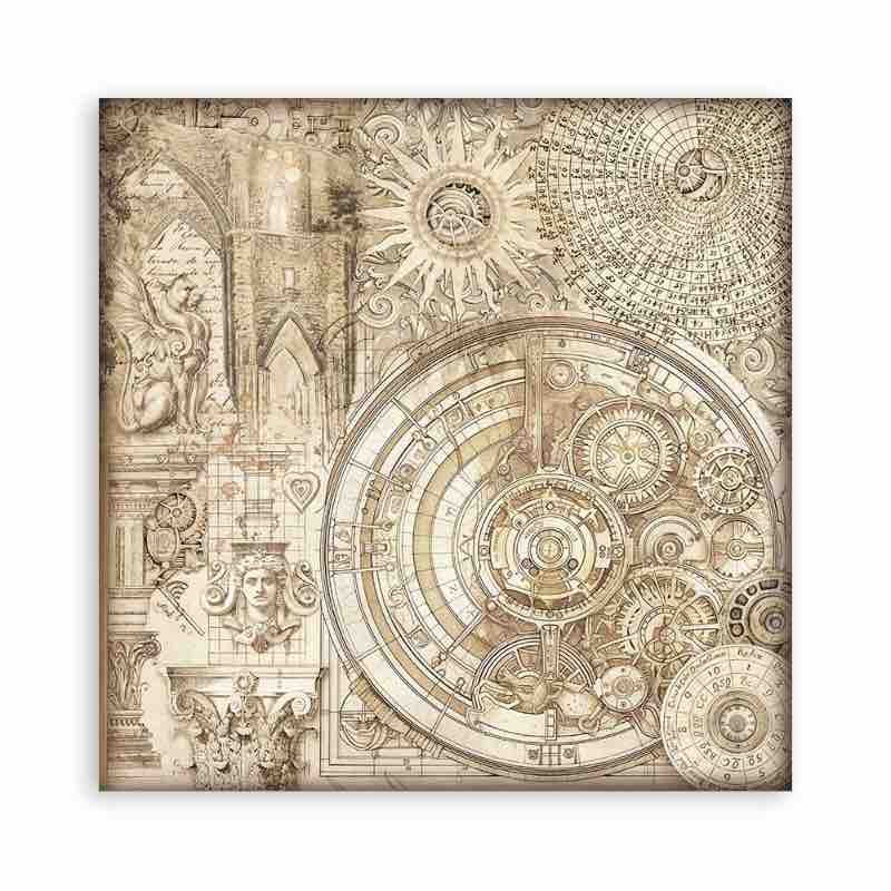 Stamperia Scrapbooking Pad (12″x12″) Sir Vagabond In Fantasy World - Craftywaftyshop