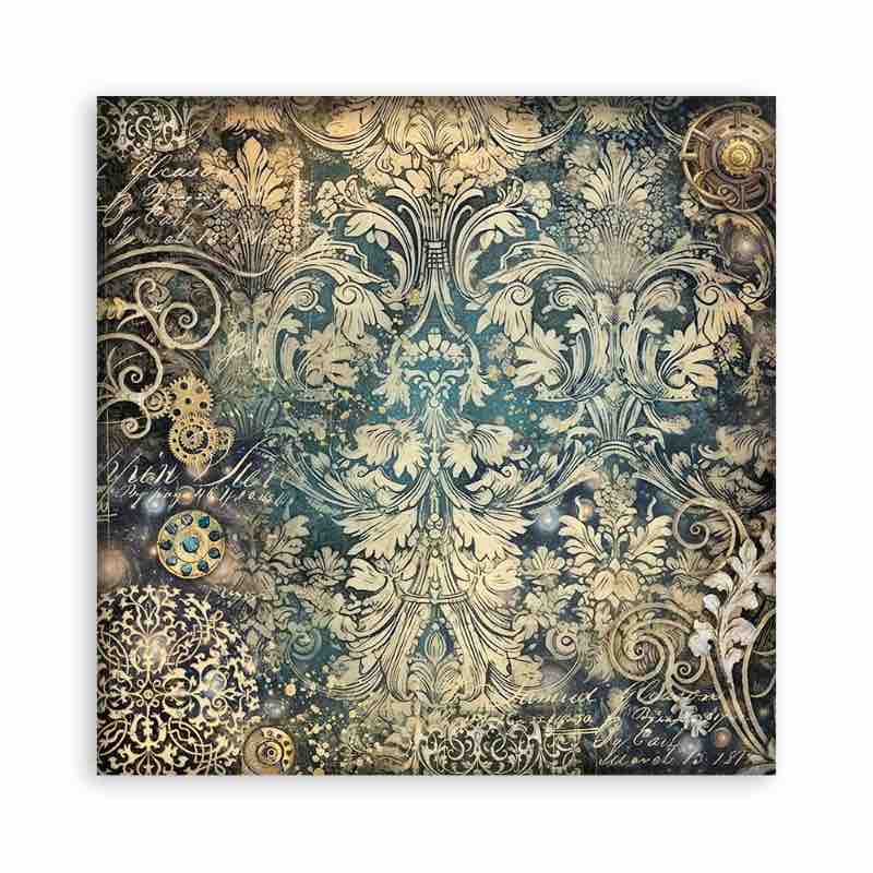 Stamperia Scrapbooking Pad (12″x12″) Sir Vagabond In Fantasy World - Craftywaftyshop