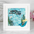 Sue Wilson Background Collection Beach Waves Craft Die by Creative Expressions - Craftywaftyshop