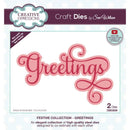Sue Wilson Festive Noble Greetings Craft Die - Craftywaftyshop