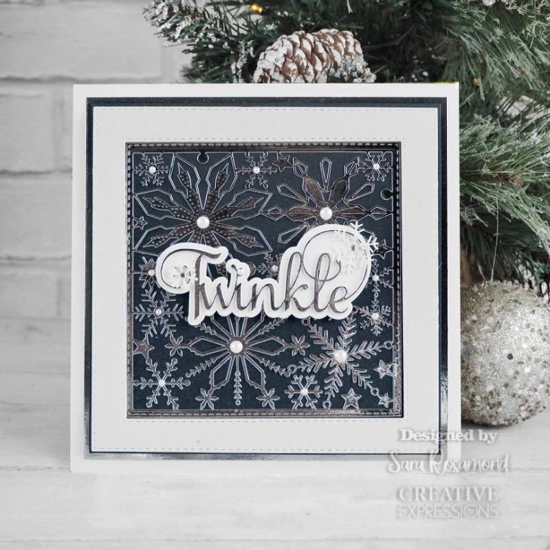Sue Wilson Festive Noble Twinkle Craft Die - Craftywaftyshop