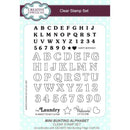 Sue Wilson Mini Bunting Alphabet 6 in x 8 in Clear Stamp Set by Creative Expressions - Craftywaftyshop