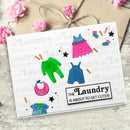 Sue Wilson Mini Bunting Alphabet 6 in x 8 in Clear Stamp Set by Creative Expressions - Craftywaftyshop