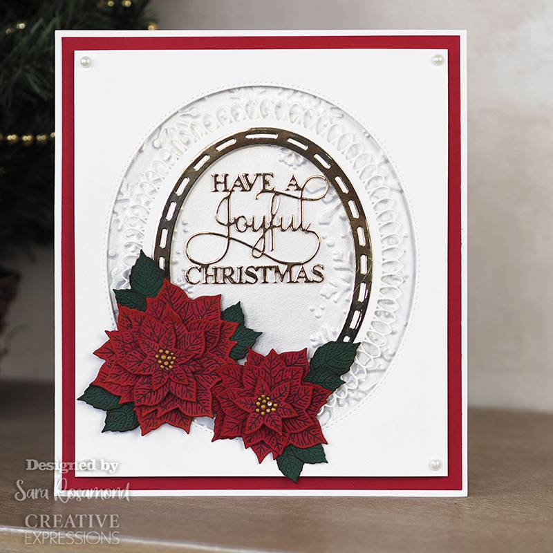 Sue Wilson Mini Expressions Have A Joyful Christmas by Creative Expressions - Craftywaftyshop