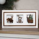 Sue Wilson Mini Expressions Joy To The World Craft Die by Creative Expressions - Craftywaftyshop