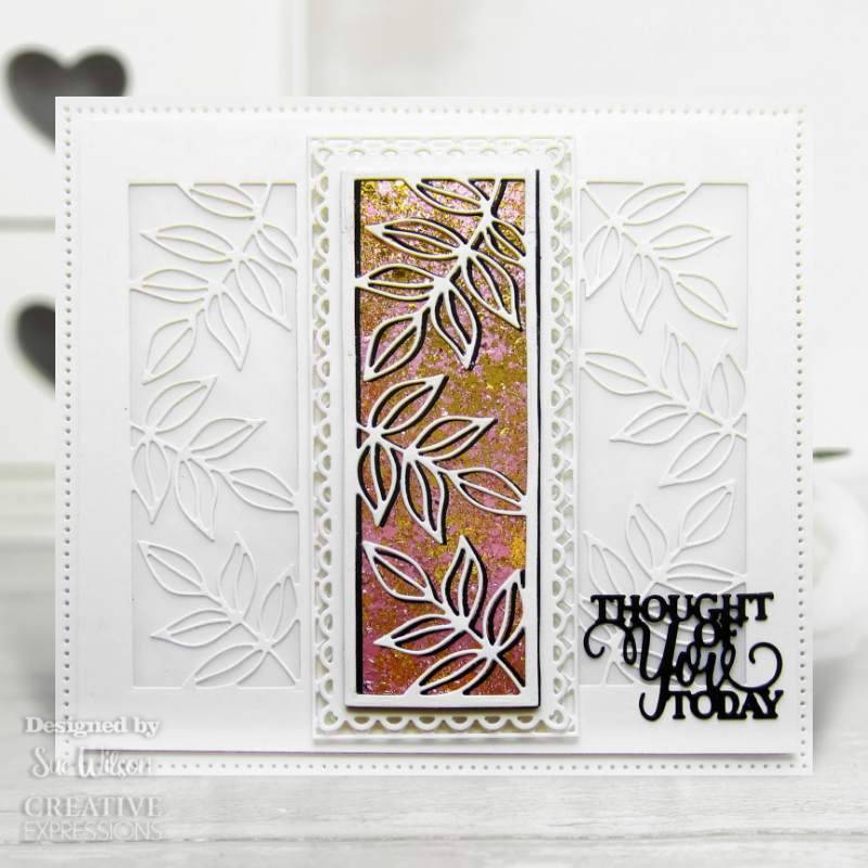 Sue Wilson Mini Expressions Thought Of You Today Craft Die by Creative Expressions - Craftywaftyshop