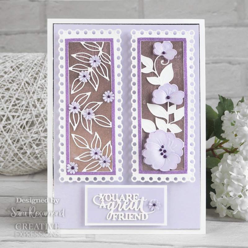 Sue Wilson Mini Expressions You Are A Great Friend Craft Die by Creative Expressions - Craftywaftyshop
