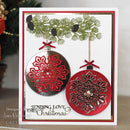 Sue Wilson Pine and Holly Spray Craft Die by Creative Expressions - Craftywaftyshop