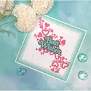 Sue Wilson Slimline Anniversary Hearts Craft Die by Creative Expressions - Craftywaftyshop