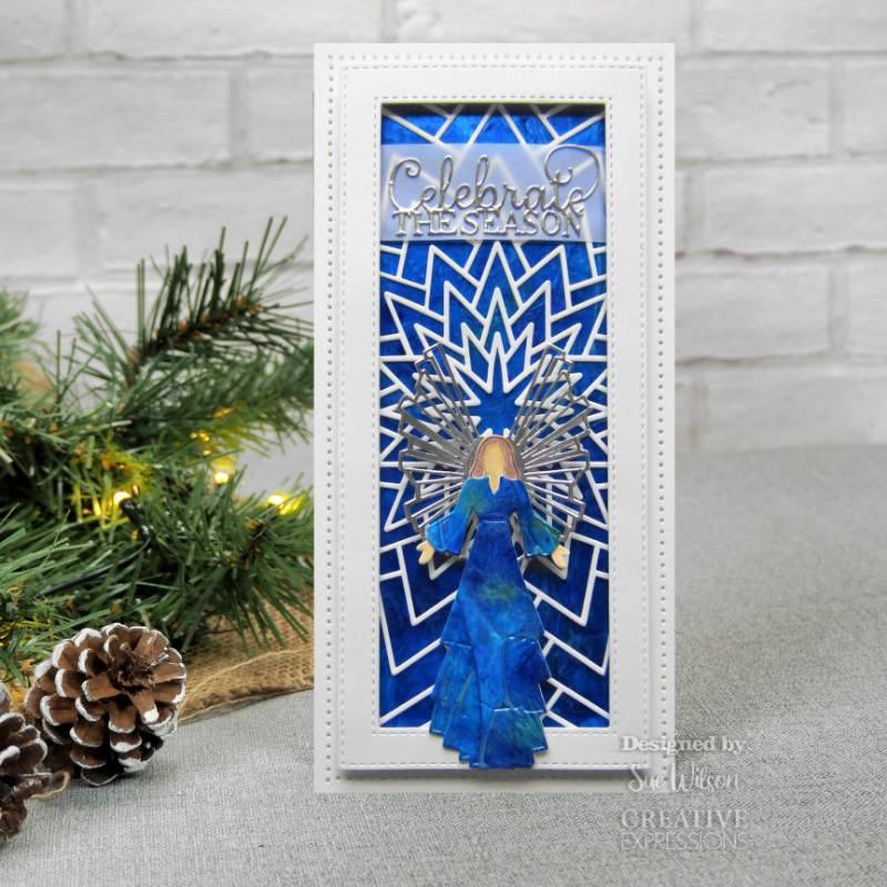 Sue Wilson Slimline Collection Star Bursts Craft Die - Craftywaftyshop