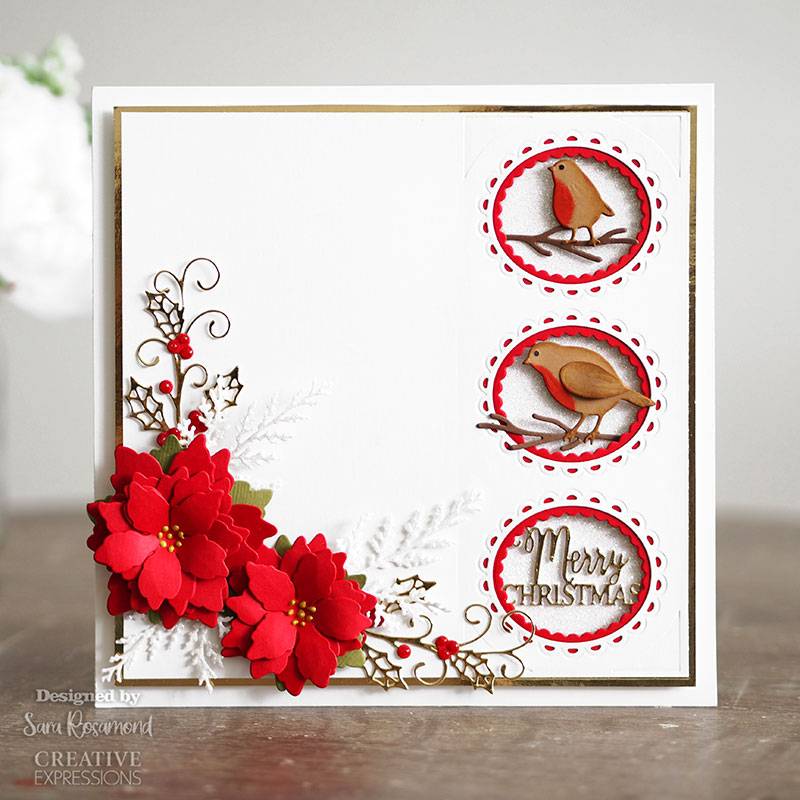 Sue Wilson Slimline Inner Scalloped Oval Aperture Trio Craft Die by Creative Expressions - Craftywaftyshop