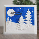 Sue Wilson Winter Pines Craft Die by Creative Expressions - Craftywaftyshop
