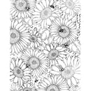 Sunny Days 5 3/4 in x 4 I/2 in Pre-Cut Rubber Stamp by Creative Expressions - Craftywaftyshop