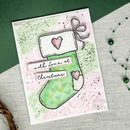 Sweet Stocking 6 in x 4 in Clear Stamp Set by Sam Poole - Craftywaftyshop