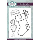 Sweet Stocking 6 in x 4 in Clear Stamp Set by Sam Poole - Craftywaftyshop