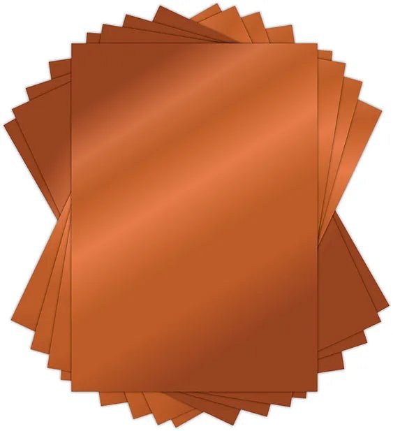 The Essential Mirror Card A4 Copper by Craft Consortium - Craftywaftyshop